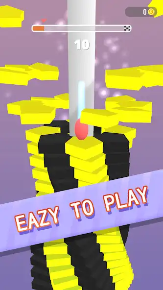 Play Drop Ball - Stack Crush as an online game Drop Ball - Stack Crush with UptoPlay
