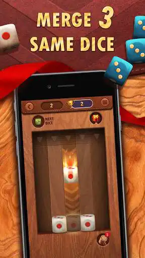 Play Drop Dice: Merge 3 Same Number as an online game Drop Dice: Merge 3 Same Number with UptoPlay