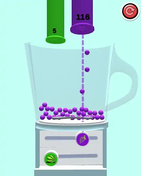 Play DropNFill as an online game DropNFill with UptoPlay