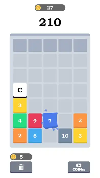 Play Dropn Merge as an online game Dropn Merge with UptoPlay