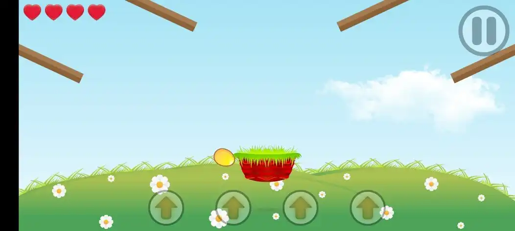 Play Dropping eggs as an online game Dropping eggs with UptoPlay