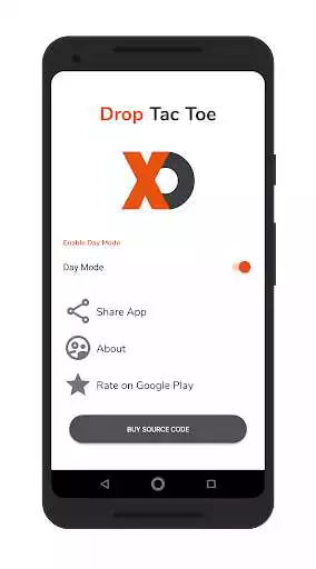 Play DropTacToe as an online game DropTacToe with UptoPlay