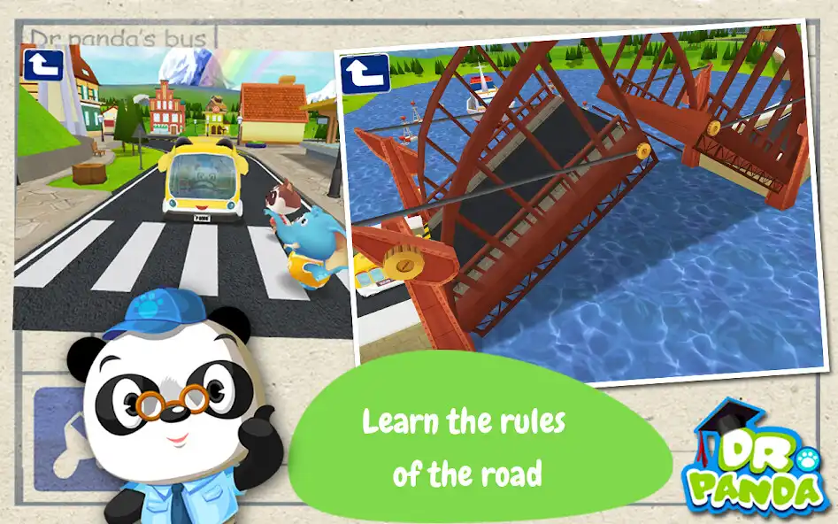 Play Dr. Panda Bus Driver as an online game Dr. Panda Bus Driver with UptoPlay