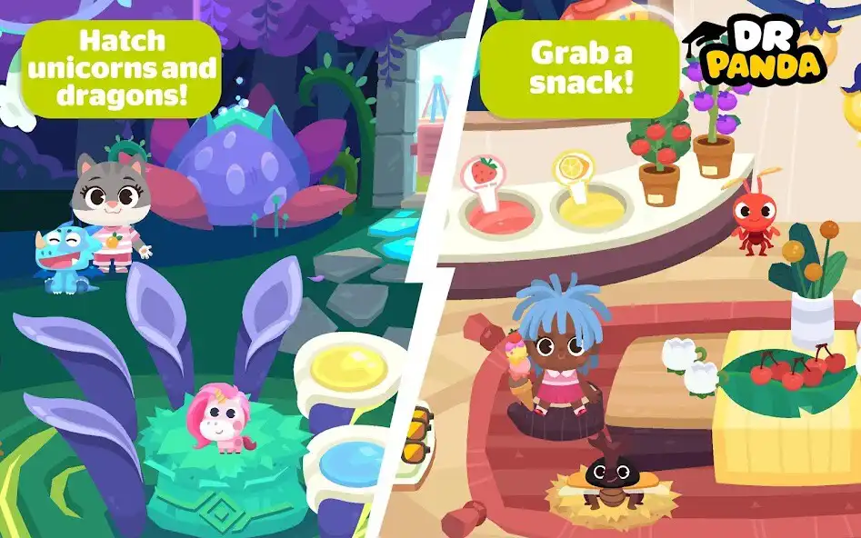 Play Dr. Panda Town: Pet World as an online game Dr. Panda Town: Pet World with UptoPlay