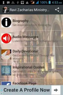Play Dr. Ravi Zacharias all Sermons..