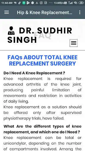 Play Dr. Sudhir Singh (Best Orthopedic Doctor In Hisar)  and enjoy Dr. Sudhir Singh (Best Orthopedic Doctor In Hisar) with UptoPlay