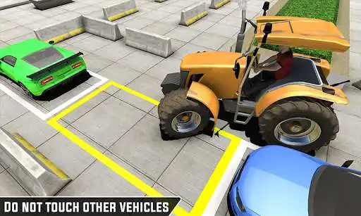 Play Dr Tractor Parking & Driving Simulator 19 as an online game Dr Tractor Parking & Driving Simulator 19 with UptoPlay