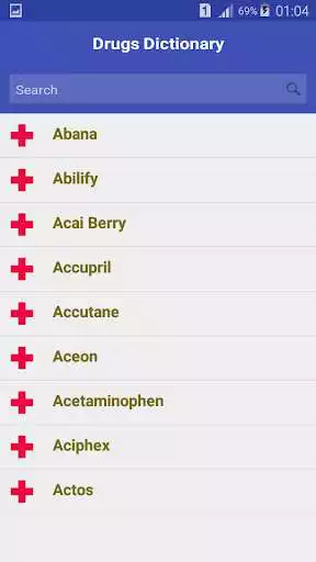 Play Drugs Dictionary as an online game Drugs Dictionary with UptoPlay