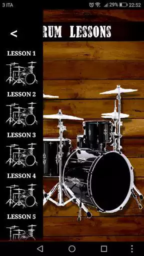 Play Drum lessons as an online game Drum lessons with UptoPlay