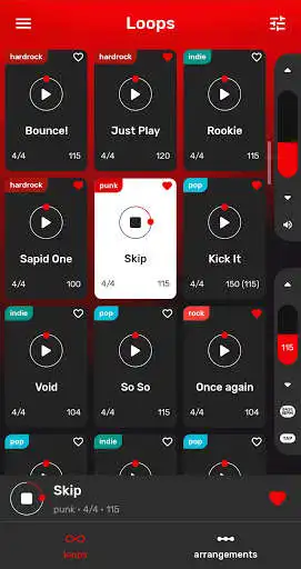 Play Drum Loops - Rock Beats  and enjoy Drum Loops - Rock Beats with UptoPlay