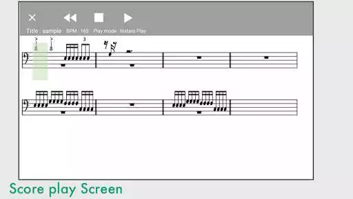 Play Drum Score Creator