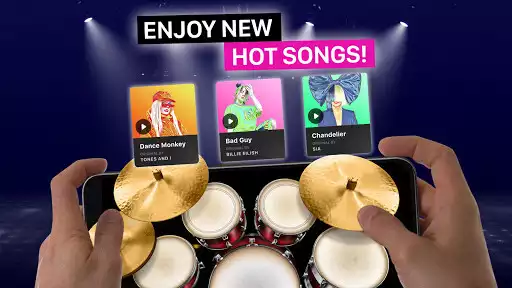 Play Drums: Real drum set  and enjoy Drums: Real drum set with UptoPlay