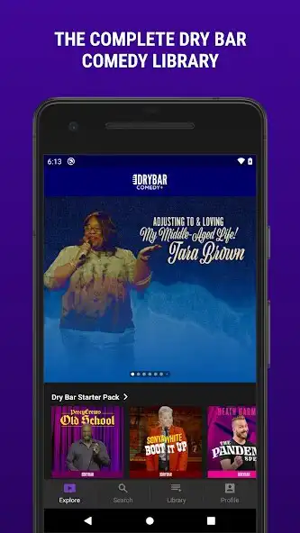 Play Dry Bar Comedy+ as an online game Dry Bar Comedy+ with UptoPlay
