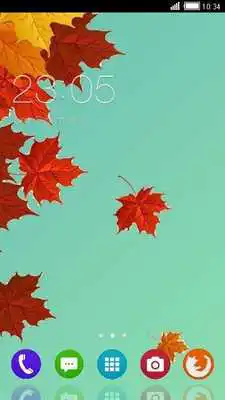 Play Dry Leaf C Launcher Theme