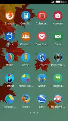 Play Dry Leaf C Launcher Theme
