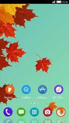 Play Dry Leaf C Launcher Theme