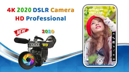 Play DSLR Camera : 4K HD Camera as an online game DSLR Camera : 4K HD Camera with UptoPlay