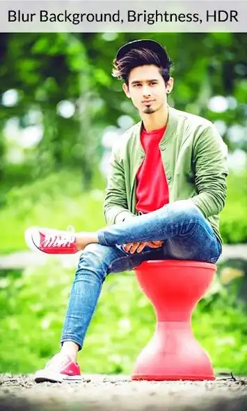 Play DSLR Camera Effect - Blur Background as an online game DSLR Camera Effect - Blur Background with UptoPlay