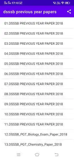 Play DSSSB Previous Year Papers