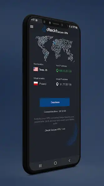 Play Dteckt Secure VPN as an online game Dteckt Secure VPN with UptoPlay
