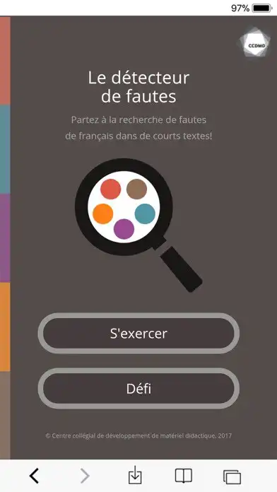 Play Détecteur de fautes  and enjoy Détecteur de fautes with UptoPlay