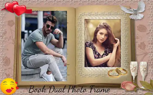 Play Dual Book Photo Frame 2020  and enjoy Dual Book Photo Frame 2020 with UptoPlay