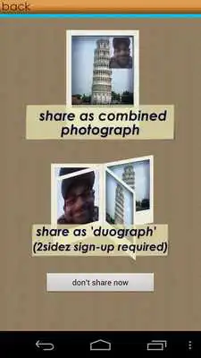 Play Dual/Double Shot Camera 2sidez