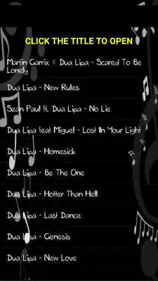 Play Dua Lipa Songs