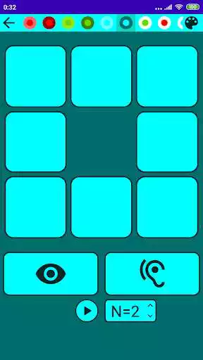 Play Dual-N-Back as an online game Dual-N-Back with UptoPlay