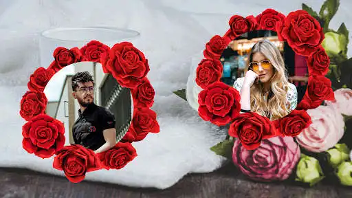 Play Dual Photo Frame Editor  and enjoy Dual Photo Frame Editor with UptoPlay