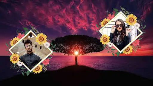 Play Dual Photo Frame Editor as an online game Dual Photo Frame Editor with UptoPlay
