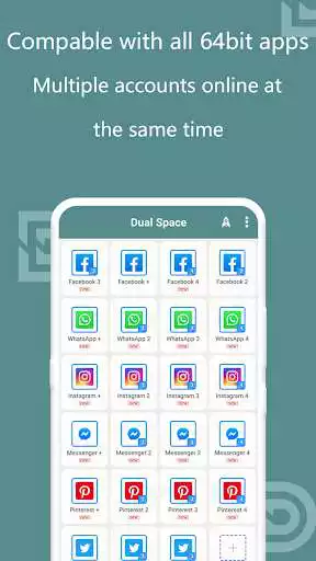 Play Dual Space-Powerful Parallel Multi Space&App Clone  and enjoy Dual Space-Powerful Parallel Multi Space&App Clone with UptoPlay