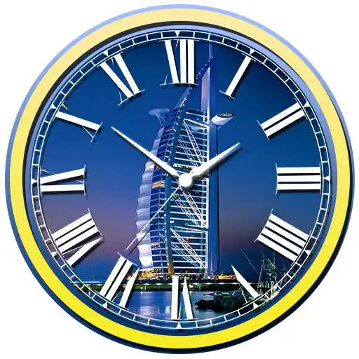 Play Dubai Clock Wallpapers - Analog Clock Backgrounds APK