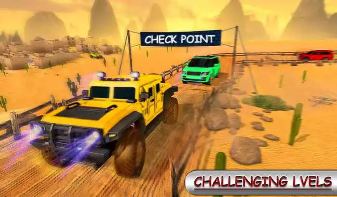 Play Dubai Desert Jeep Drift - 4x4 Jeep Rally 2018