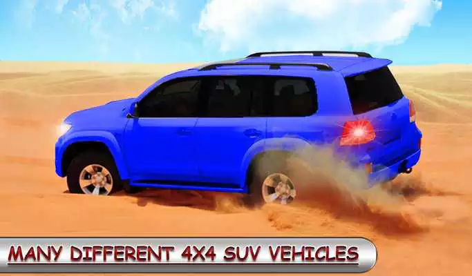 Play Dubai Desert Jeep Drift - 4x4 Jeep Rally 2018