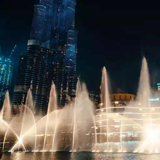 Free play online Dubai Fountain Live Wallpaper  APK