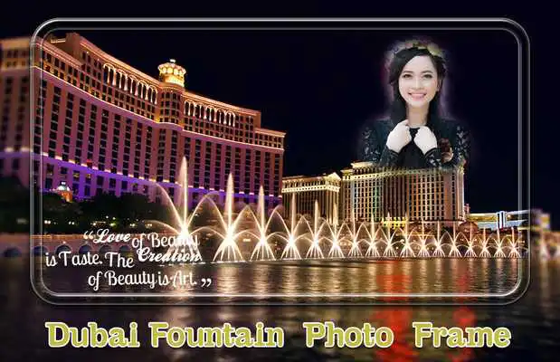 Play Dubai Fountain Photo Frames