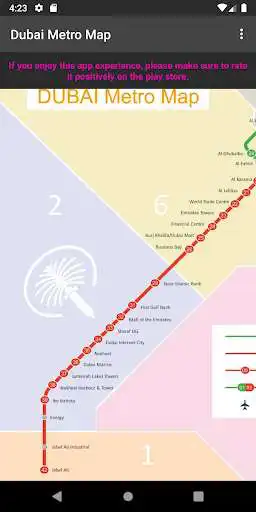 Play Dubai Metro Map