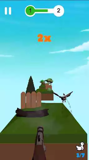 Play Duck Hunt 3D as an online game Duck Hunt 3D with UptoPlay