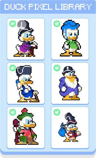 Play Duck Pixel Art Color By Number  and enjoy Duck Pixel Art Color By Number with UptoPlay