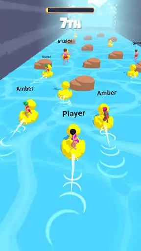 Play Duck Race as an online game Duck Race with UptoPlay