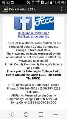 Play Duck Radio - LCCC Play Duck Radio - LCCC