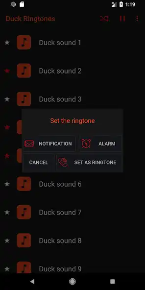 Play Duck Ringtones