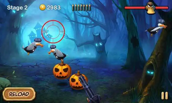 Play Duck vs Pumpkin