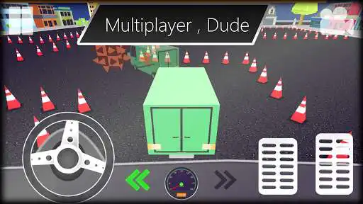 Play Dude Driving - Car Driver as an online game Dude Driving - Car Driver with UptoPlay