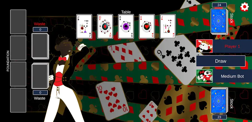 Play Duelitaire - Battle Solitaire  and enjoy Duelitaire - Battle Solitaire with UptoPlay