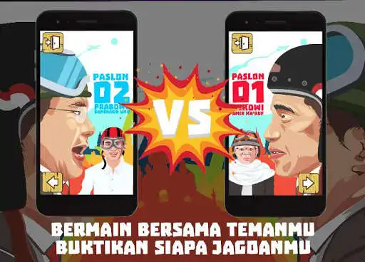 Play Duel pilpres JOKOWI vs PRABOWO as an online game Duel pilpres JOKOWI vs PRABOWO with UptoPlay