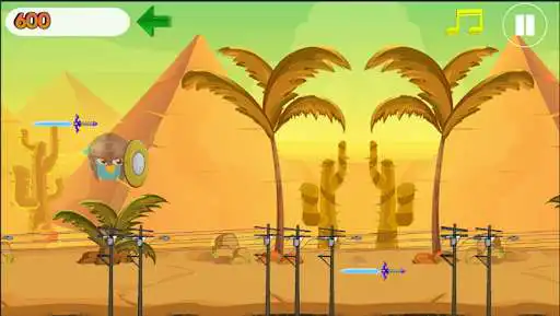 Play Duffy Bird Dash Superhero Bird Game 2 as an online game Duffy Bird Dash Superhero Bird Game 2 with UptoPlay