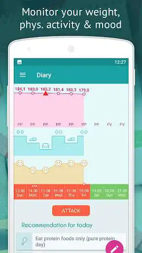 Play Dukan Diet official app as an online game Dukan Diet official app with UptoPlay