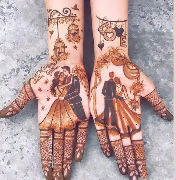 Play Dulhan Mehndi Designs - 3D Hen  and enjoy Dulhan Mehndi Designs - 3D Hen with UptoPlay